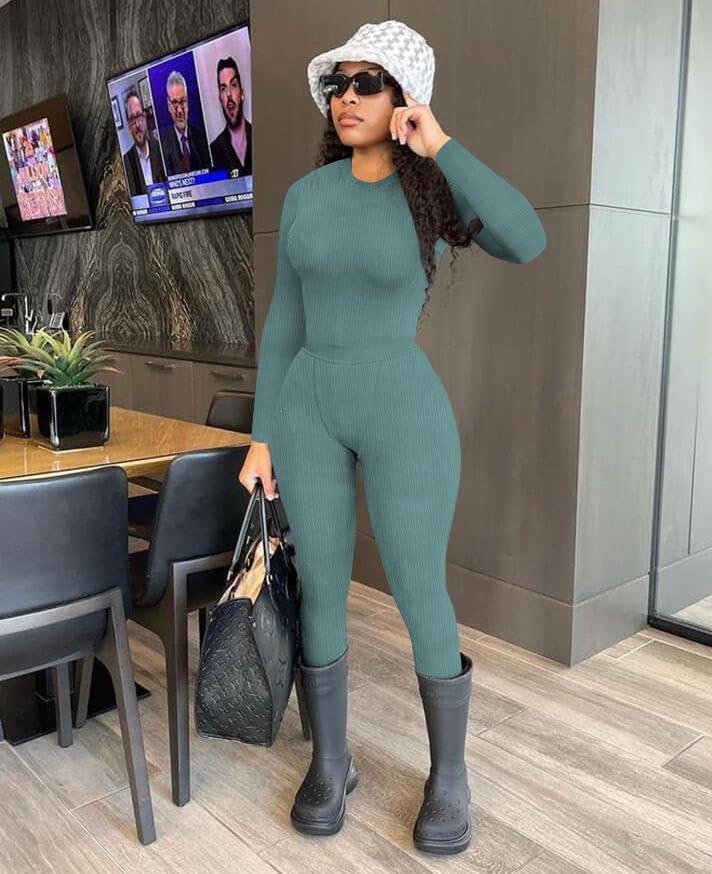 It Girl Collection Two Piece Outfits Long Sleeve Casual Sets