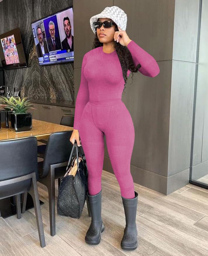 It Girl Collection Two Piece Outfits Long Sleeve Casual Sets