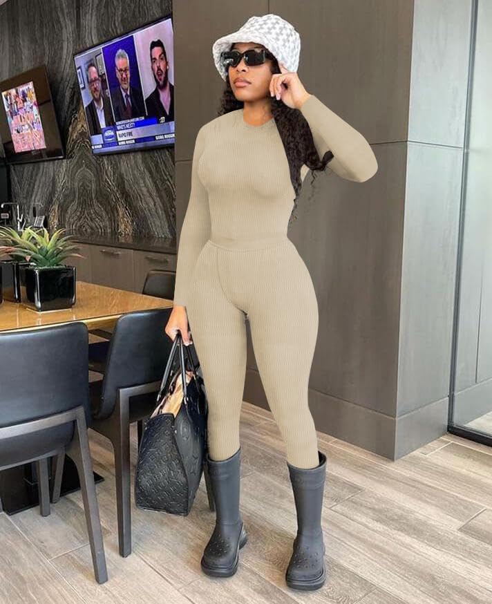 It Girl Collection Two Piece Outfits Long Sleeve Casual Sets