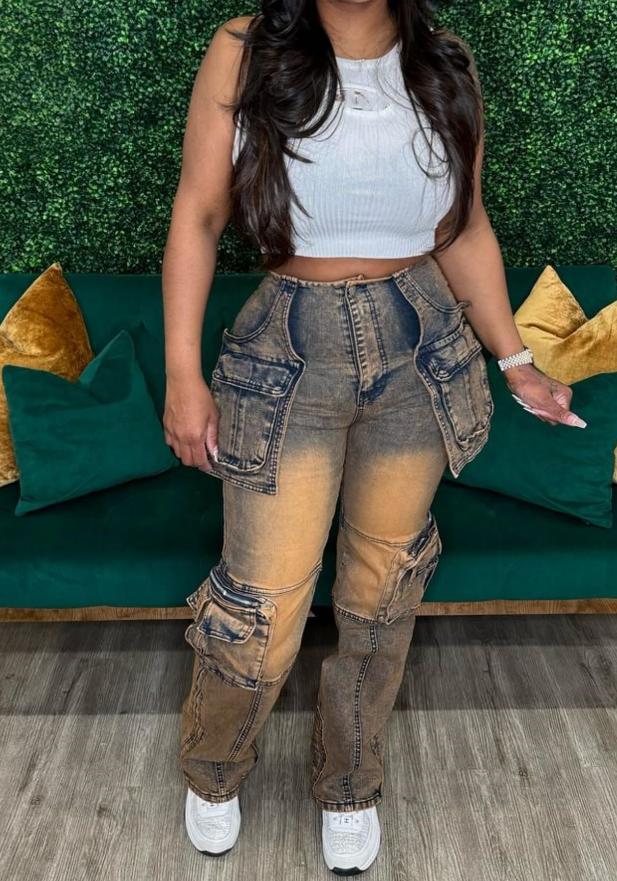 It Girl Collection StretchCargo Jeans