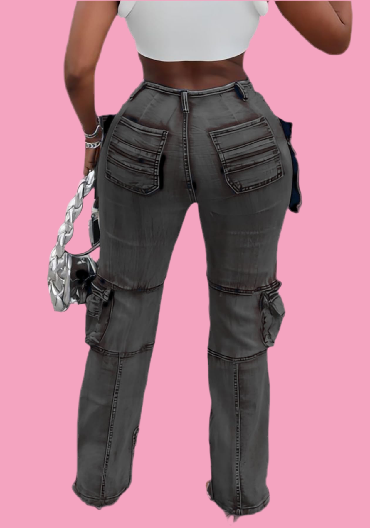 It Girl Collection StretchCargo Jeans